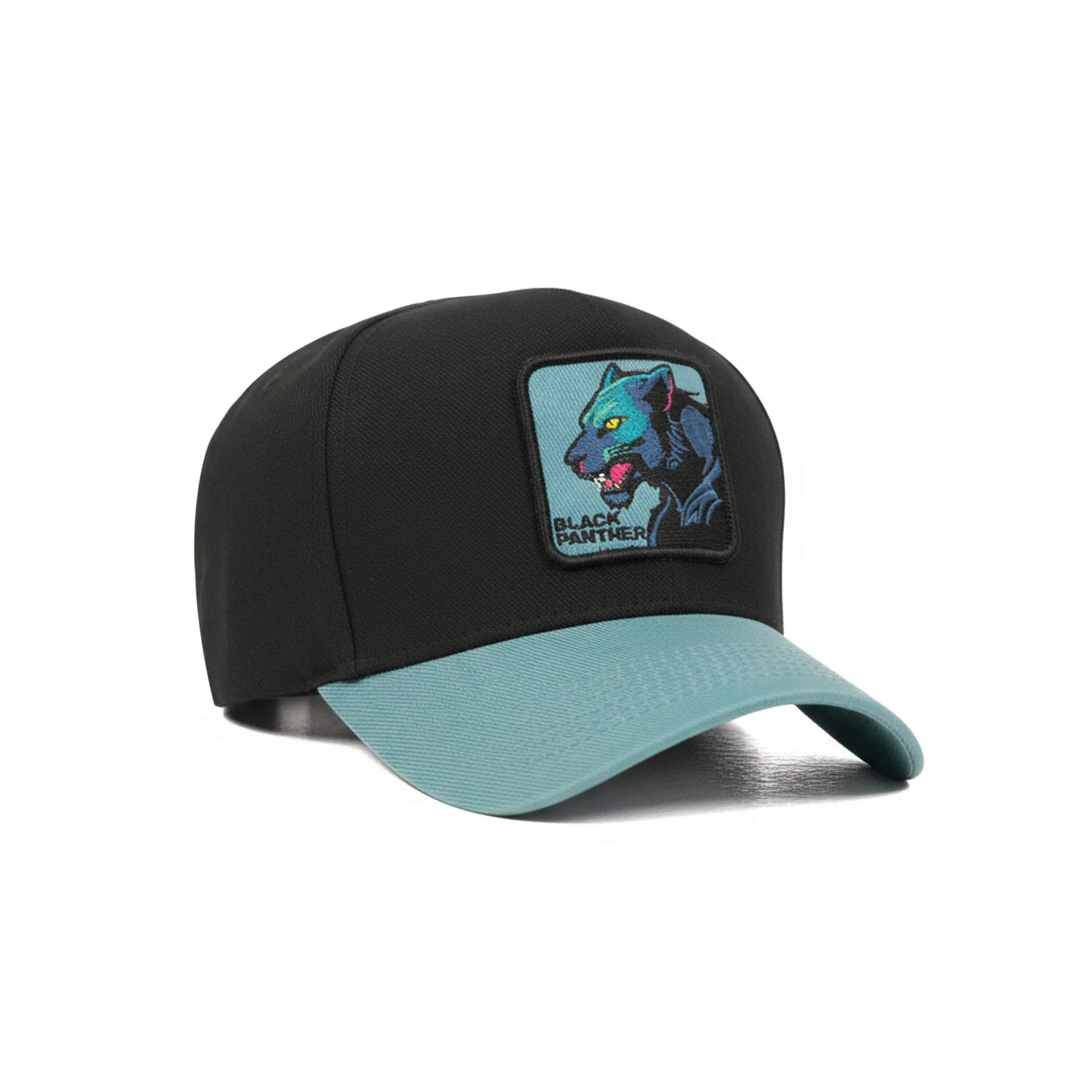 HEAD GEAR BLACK PANTHER 3D PATCH PREMIUM HIGH CROWN CAP - Image 7