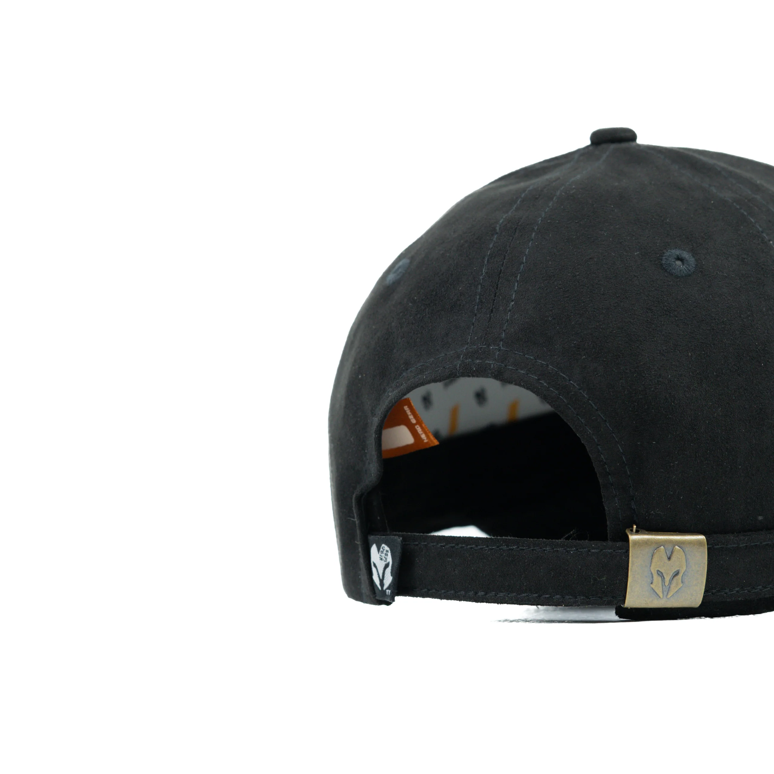 HEAD GEAR BLACK SUPER SUEDE CAP - Image 10
