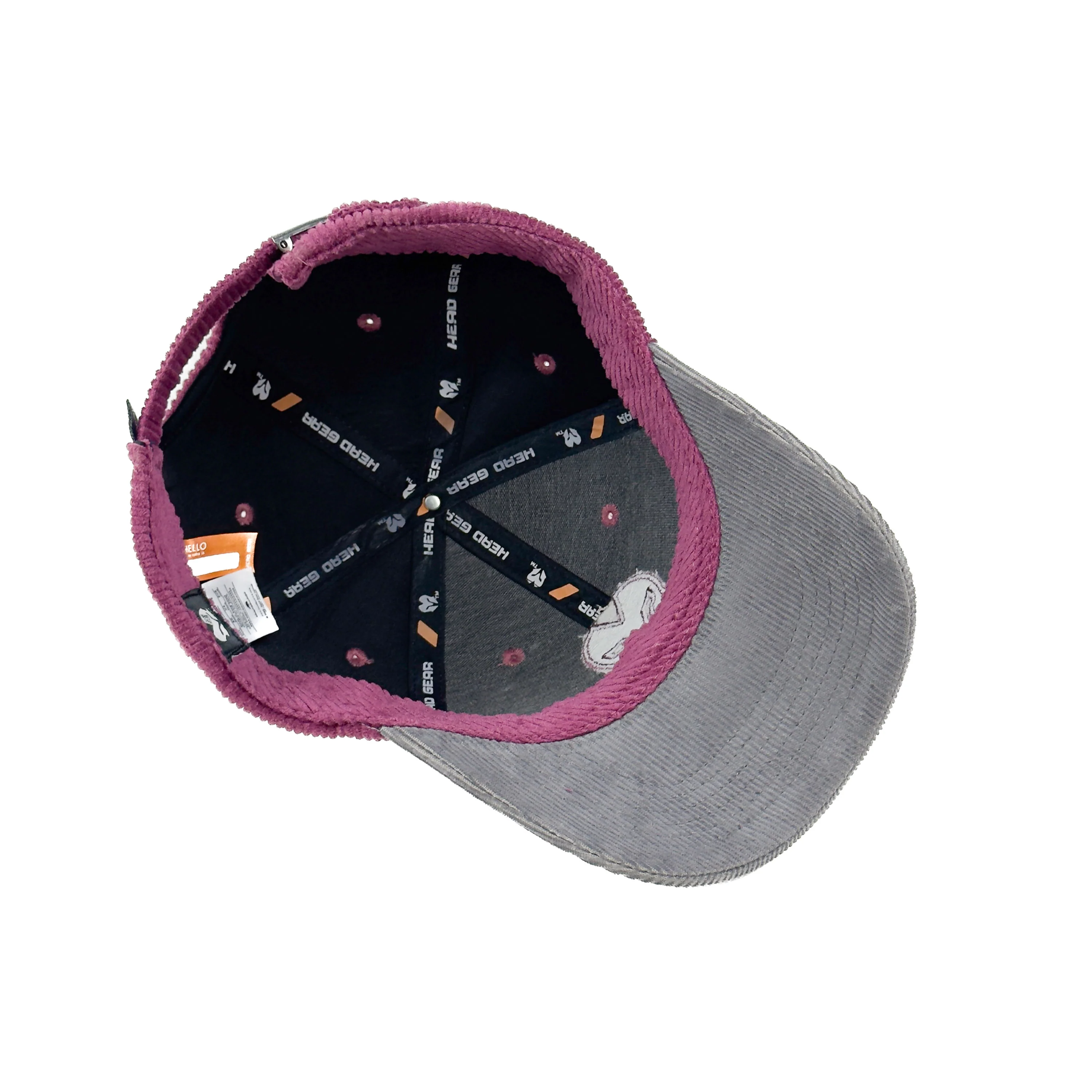 HEAD GEAR BURGUNDY REDEFINED CORD CAP - Image 12