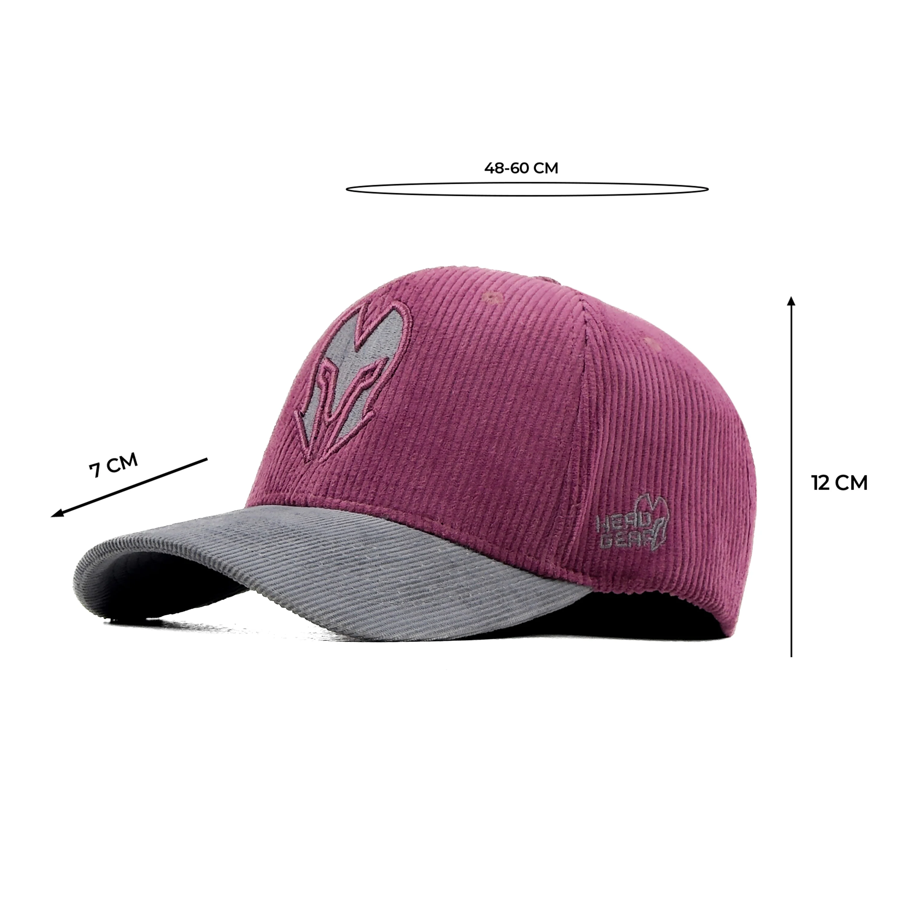HEAD GEAR BURGUNDY REDEFINED CORD CAP - Image 13