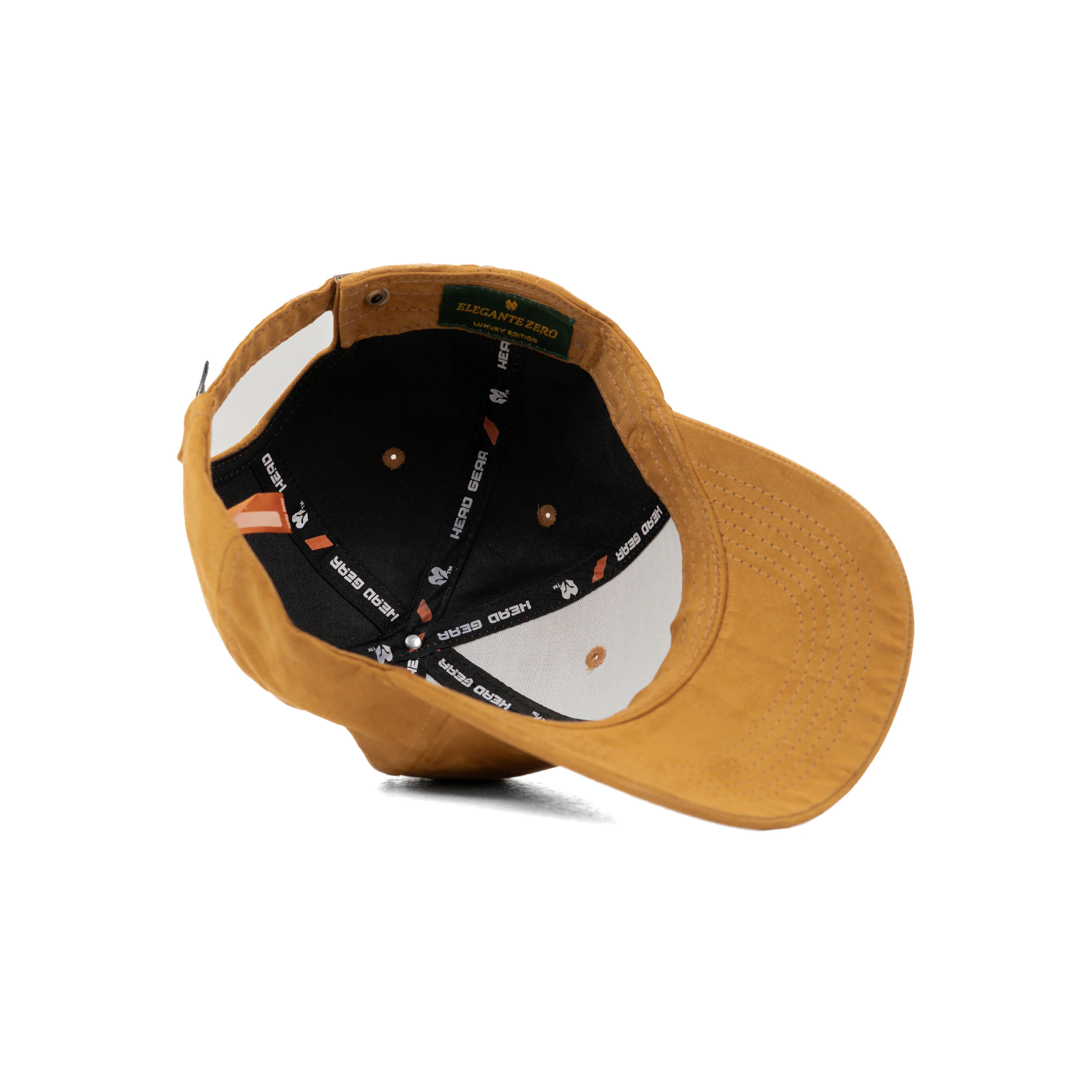 HEAD GEAR ELEGANTE ZERO BROWN CAP (NO LOGO) - Image 12