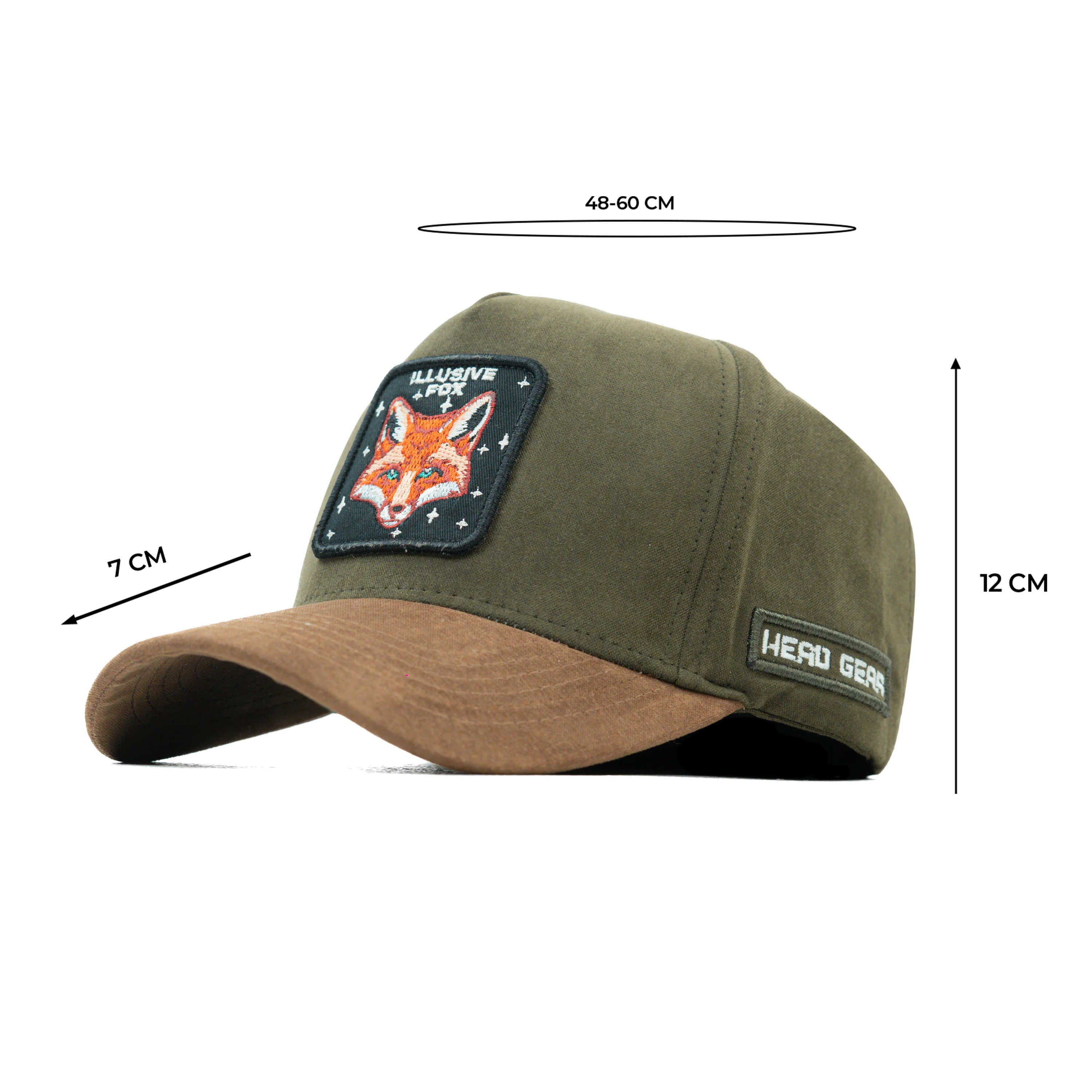 HEAD GEAR ILLUSIVE FOX 3D PATCH PREMIUM HIGH CROWN CAP - Image 14