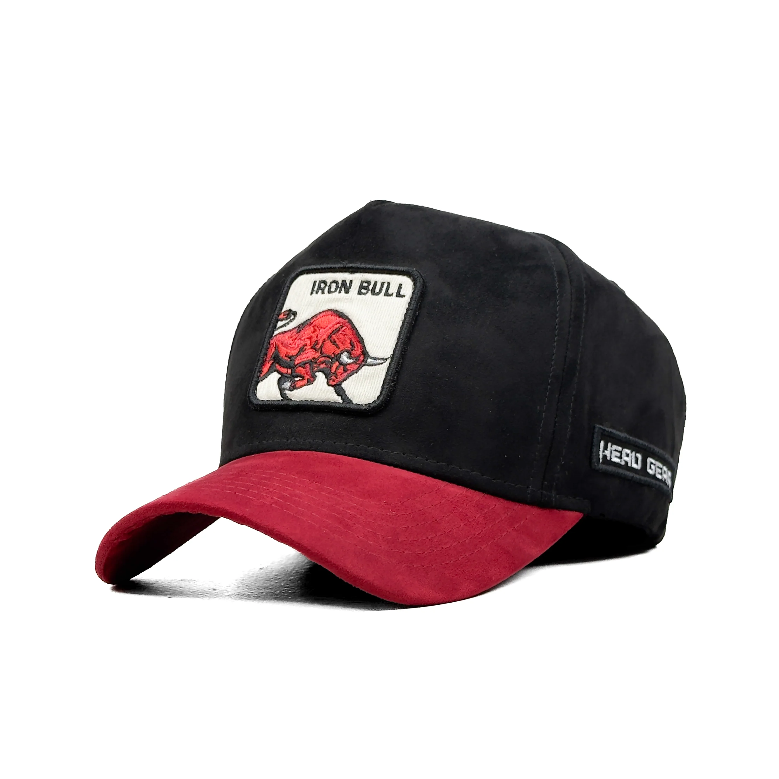 HEAD GEAR IRON BULL 3D PATCH PREMIUM HIGH CROWN CAP - Image 5