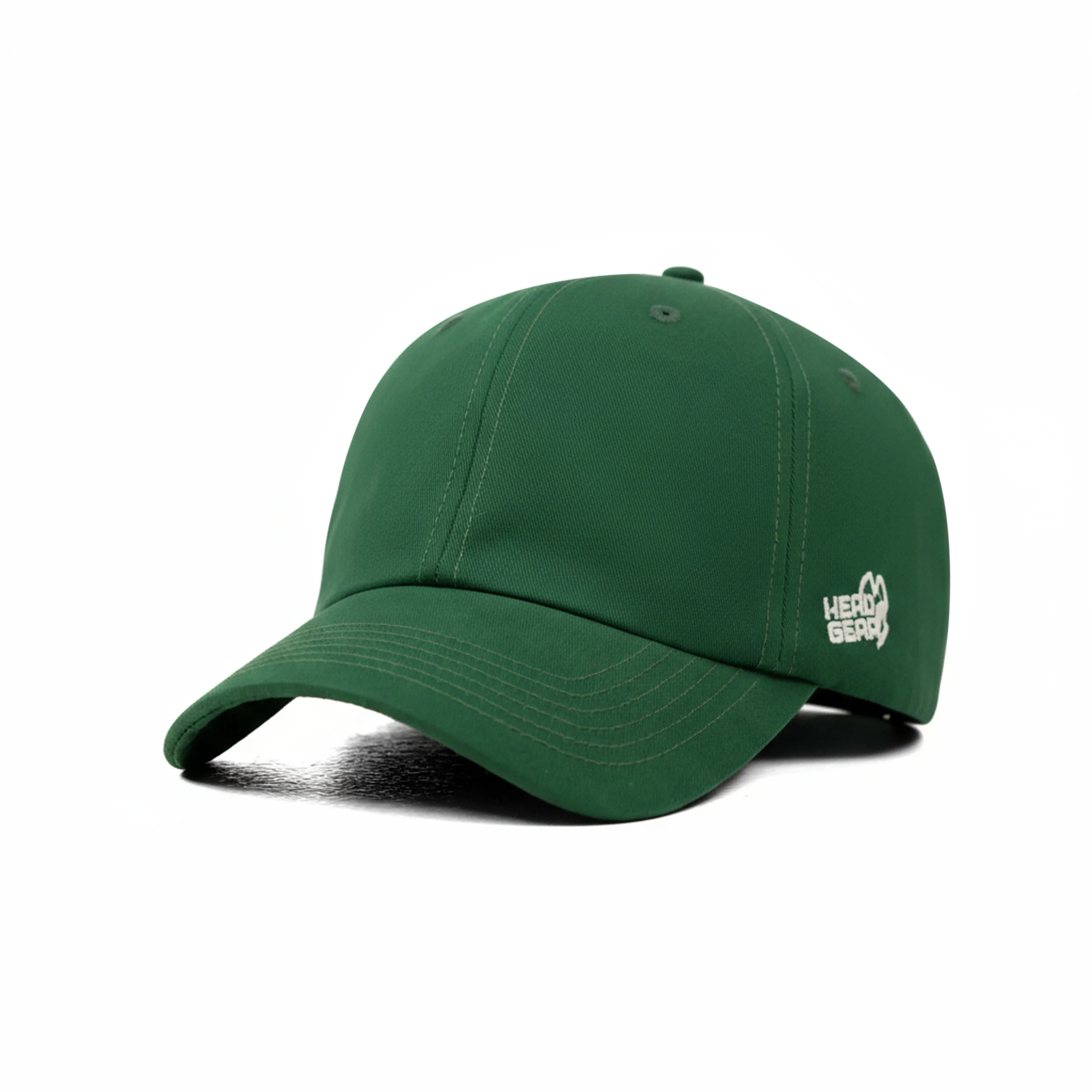 HEAD GEAR SOLID GREEN CAP - Image 5