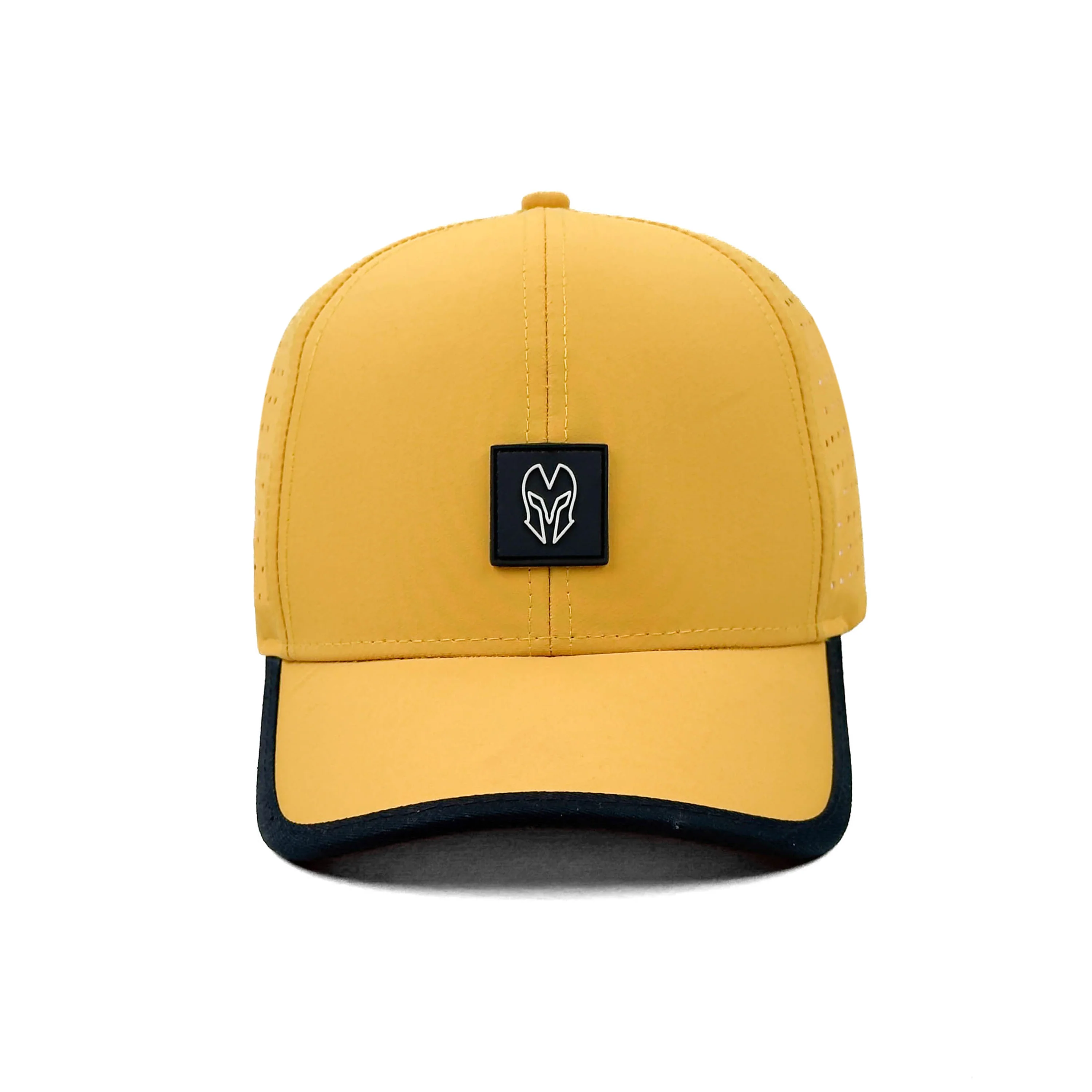 HEAD GEAR YELLOW WITH BLACK ACTI FLEX CAP - Image 8